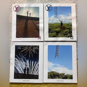 Louis Vuitton Magazines x4
